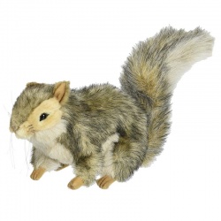 Hansa Grey Squirrel Soft Toy Animal